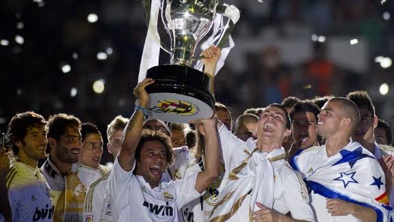 Image result for Real Madrid LaLiga trophy"