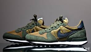 Sneakers Nike Internationalist Green Brown Sneakers Sneakers Men Fashion Sneakers Fashion Dress Shoes Men