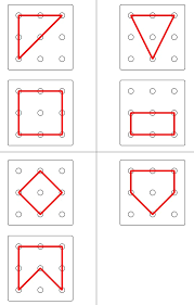 Geobrett vorlage blanko in der kategorie 'geobrett' im fach mathe. Geometrie Gpaed De