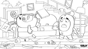Well, youngsters love oddbods animation. Oddbods Coloring Pages 55 Images Free Printable