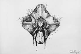 Decaying Ghost Shell By Emilymeganx Emilymeganx Deviantart Com Art Decaying G Destiny Tattoo Ghost Tattoo Destiny Game