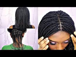 How i part my hair for box braids or any protective style for that matter! How To Box Braid Your Own Hair Feather Tips And Seal Box Braids Ends Protective Style Youtube Short Box Braids Hair Styles Curly Drawstring Ponytail