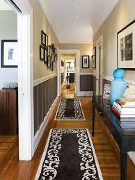I got my inspiration from emily at decor chick. Ideas For A Long Narrow Hallway Hallway Design Hallway Decorating Hall Design