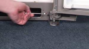 Refrigerator temperature control set too warm. How To Level Your Refrigerator And Doors Youtube