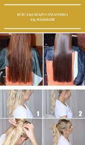 Kuru Saclari Canlandiracak Tarifler Diy Hairstyles Long Kuru Saclar Icin Canlandirici Sac Maskeleri Hair Styles Long Hair Styles Hair
