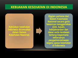 Masalah dalam negeri mis : Kebijakan Kesehatan Ppt Download