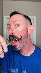 Used my @Educated Beards Sheers today to trim up my mustache. Had to wait  till after Nationals before I gave it a trim. Let’s break the stigma that  Men can’t use grooming products and make themselves ...