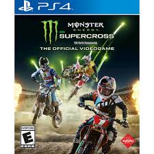 monster energy supercross official game square enix playstation 4 662248920511 walmart com