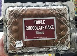 Hershey Triple Chocolate Cake Walmart Bakery Triple Chocolate Cake Hershey Chocolate Cakes Chocolate Cake