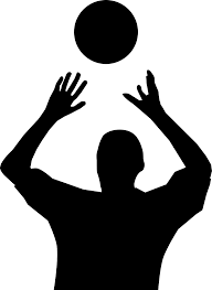 Download Volleyball Player Silhouette Free Vector Graphic On Pixabay