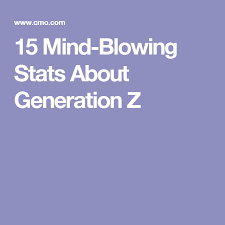 15 Mind Blowing Stats About Generation Z Generation Z Generation Emerging Technology