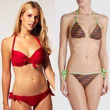 Best Swimwear For Your Skin Tone The Right Swimsuit Color Brown Swimsuit Colorful Bathing Suit Best Swimwear