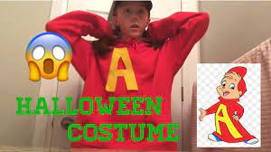 Trio halloween costumes halloween 2019 cool costumes halloween diy group halloween costume ideas the chipettes alvin and the chipmunks diy for girls. Alvin The Chipmunk Costume Diy Liyahslife Youtube