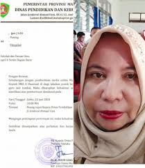 Kepsek dan dewan Guru SMA 6 Huamual, di panggil oleh dinas pendidikan