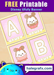 Download and share clipart about download free printable baby shark pinkfong. Free Printable Disney Ufufy Banner Pack
