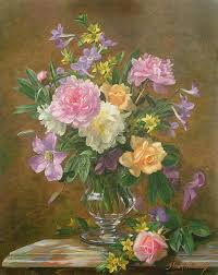How to draw a flower vase step by step? Vase Of Flowers Painting By Albert Williams