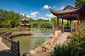 Wir wünschen ihnen einen angenehmen aufenthalt im chinesischen garten. Chinesischer Garten In Weissensee Fototapete Fototapeten Tour Tourismus Pavillon Europa Myloview De