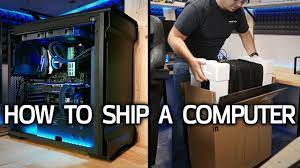 Ensure that all parts are covered by at least 3 to 4 inches (7 to 10 cm) of plastic bubble wrap. How To Ship A Desktop Pc Youtube