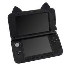 Cat Neko Nyan Silicon Case Cover For Old Nintendo 3ds Ll Xl Black Old Nintendo Nintendo 3ds Nintendo