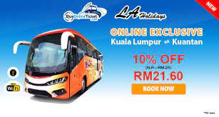 Looking how to get from kuantan to kuala lumpur? La Holidays Bus Services Between Kuala Lumpur And Kuantan Busonlineticket Com