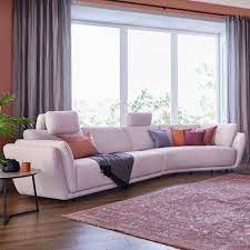 Ob Ganz Gerade Um Die Ecke Mit Longchair Oder Wellenformigem Abschluss Ob Fur Sie Zwei Oder Die Ganze Familie Ob Klass Rundes Sofa Schoner Wohnen Rosa Sofa
