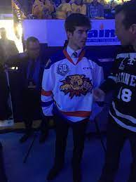 Prior to turning professional, garland played for the moncton wildcats in the quebec major junior hockey league (qmjhl) where he was awarded the michel brière memorial trophy as the qmjhl most valuable player and twice selected for. Moncton Wildcats On Twitter Wildcat Alum Conor Garland With Us Today For 50th Anniversary Draft