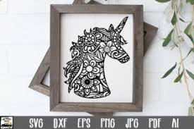 Download Unicorn Mandala Graphic By Oldmarketdesigns Creative Fabrica