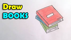 How to draw a book. Easy To Draw Books For Kids Novocom Top