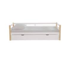 Fly Lit Gigogne 90x190 Cm Pin Blanc Pieds Naturel Lit Enfant Design Lit Gigogne Lit Enfant