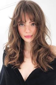 This hairstyle comes with feathered side bangs combined with lightly layered hair. 45 Wispy Bangs Ideas To Try For A Fresh Take On Your Style
