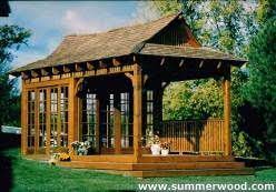 Bali Tea Houses Summerwood Gazebos Kits Uxbridge Ontario Backyard Gazebo Gazebo Hot Tub Gazebo
