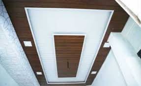Pvc ceiling panels come in various shapes, designs, colours, and lengths. Waterproof Pvc False Ceiling Length 10 Feet Foot Ft Price 40 Inr Square Foot Id 6112911