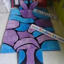 Menjual aneka karpet bulu berkarakter dan karpet printing Harga Karpet Karakter Set Murah Grosir Karpet Bulu Rasfur Rina Boneka