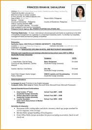 Resume Format For Msc Zoology Resume Format Best Resume Format Sample Resume Format Job Resume Format