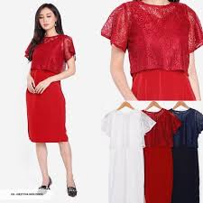 Untuk sholat ied pakai apa bingung kan kak ? Koleksi Dress Pesta Super Mewah Model Terbaru Trend Fashion Baju Casual Elegan Wanita Indonesia Wanita Pakaian Wanita Gaun