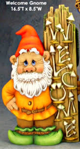 Ceramic Bisque Large Welcome Gnome Ready To Paint Cosas De Navidad Enanos De Jardin Manualidades