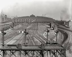 C 1904 Yard And Tracks South Terminal Station Boston Massachusetts Boston History Photo Photo Posters