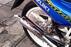 Suzuki satria fu stiker striping satria fu. Dua Suara Knalpot Suzuki Satria 2 Tak Mana Yang Paling Enak Didengar Gridoto Com