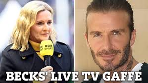 I apologised to Olympic boxing hero's mum after David Beckham mistakenly  said she'd died live