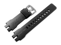 Dotato della tecnologia ecologica di ricezione radio solare garantisce sempre la massima precisione dell'ora per qualsiasi attività outdoor. Genuine Casio Black Carbon Fiber Insert Resin Strap For Prw 6000y 1a