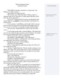 The Most Dangerous Game Full Annotated Text Dangerous Games This Or That Questions Discussion Questions