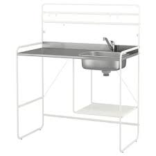 Knoxhult Base Cabinet With Doors And Drawer Gray Ikea Ikea Small Spaces Mini Kitchen Outdoor Kitchen Design