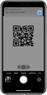 Check out more please scan qr code items in computer & office, consumer electronics, security & protection, electronic components & supplies! Scan A Qr Code With Your Iphone Ipad Or Ipod Touch Apple Support