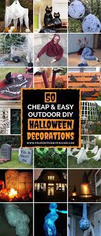 50 Cheap Easy Diy Outdoor Halloween Decorations Halloween Decorations Diy Outdoor Halloween Diy Outdoor Easy Halloween Decorations