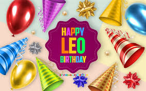 Maybe you would like to learn more about one of these? Herunterladen Hintergrundbild Happy Birthday Leo Geburtstag Ballon Hintergrund Leo Kreative Kunst Glucklich Leo Geburtstag Seide Bogen Leo Geburtstag Geburtstag Party Hintergrund Fur Desktop Kostenlos Hintergrundbilder Fur Ihren Desktop Kostenlos