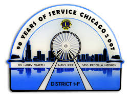 District 1 F 90 Years Of Service Chicago Litho Pin Navy Pier Commemoration Lapel Pins