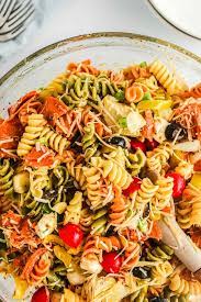 Easy Italian Summer Pasta Salad The Zhush Recipe Summer Pasta Salad Summer Pasta Salad Recipes Summer Pasta