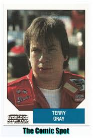 1987 WORLD OF OUTLAWS ~ TERRY GRAY #32 ~ RC ROOKIE CARD ~ SPRINT CAR DIRT  RACING
