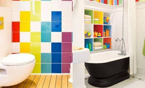 Mengatasi dinding kamar yang lembab menjadi indah info. Eksotis 10 Warna Warni Kamar Mandi Yang Bikin Nuansa Atraktif Dailysia