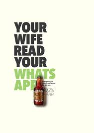 Bier In Den Mund Verdammt Bier Werbung Printwerbung Werbekampagne